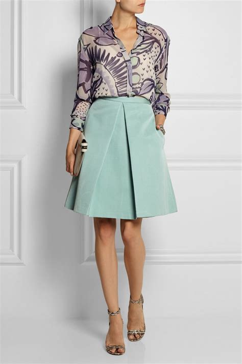 BURBERRY Silk Georgette BLOUSE / SHIRT Size: 8 US (UK 10) 